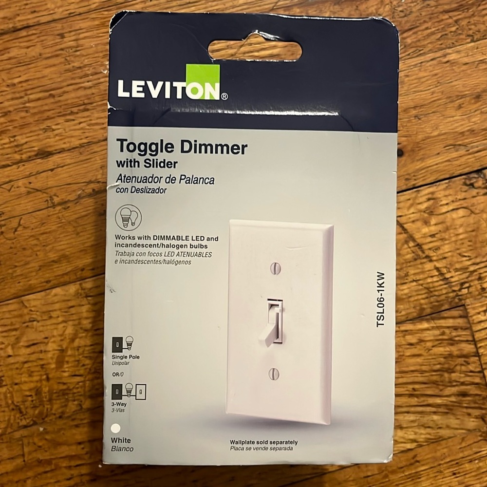 Toggle Dimmer with Slider